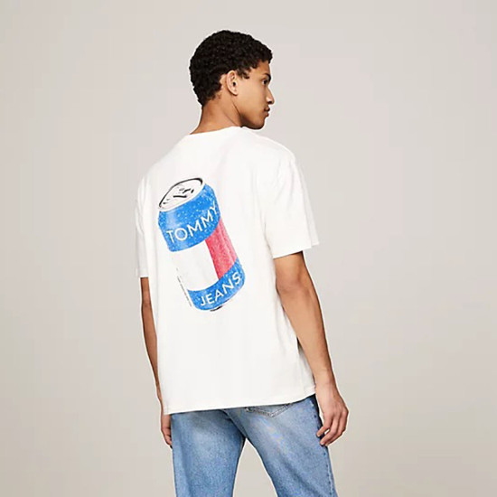 Tommy Hilfiger Ανδρική κοντομάνικη μπλούζα Plus Back Graphic T-Shirt